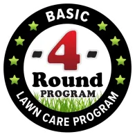 4 round lawn care program